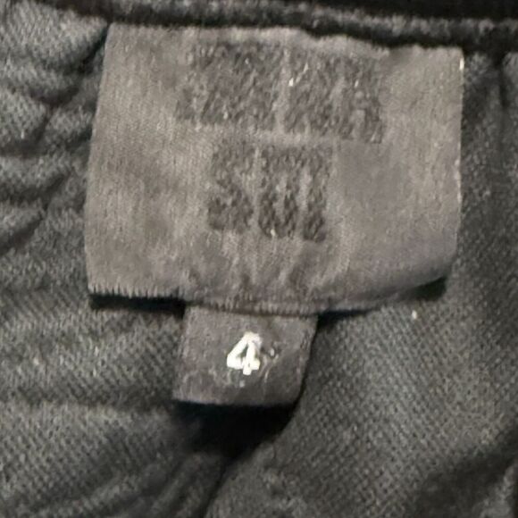 Anna Sui Anthropologie Vintage Red Floral  Elves Tweed Mini Skirt Size 4 Pockets - Picture 4 of 4